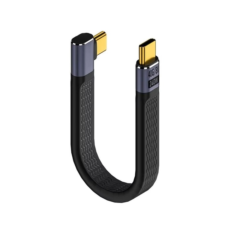 Professional USB40 USBC To USBC Cable 8K 60Hz With 40Gbps Data And PD 240W Fast Charging 8