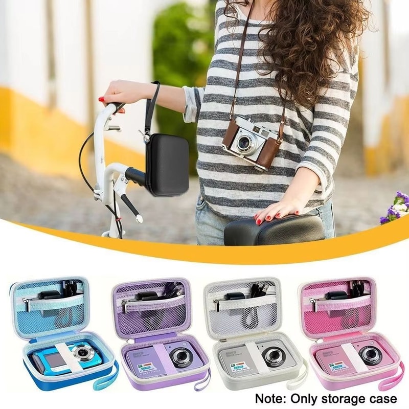 Waterproof Hard Camera Carrying Case With Shockproof Protection For Compact Cameras 1
