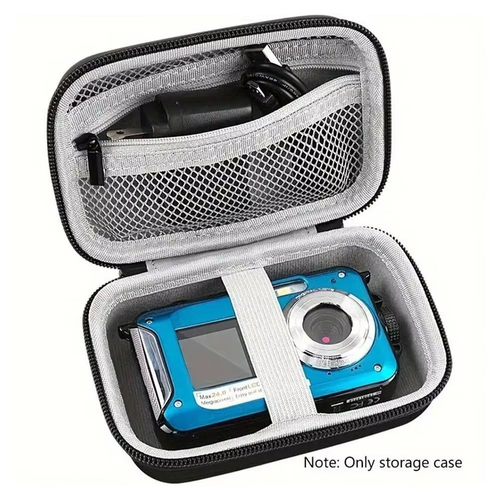 Waterproof Hard Camera Carrying Case With Shockproof Protection For Compact Cameras 8