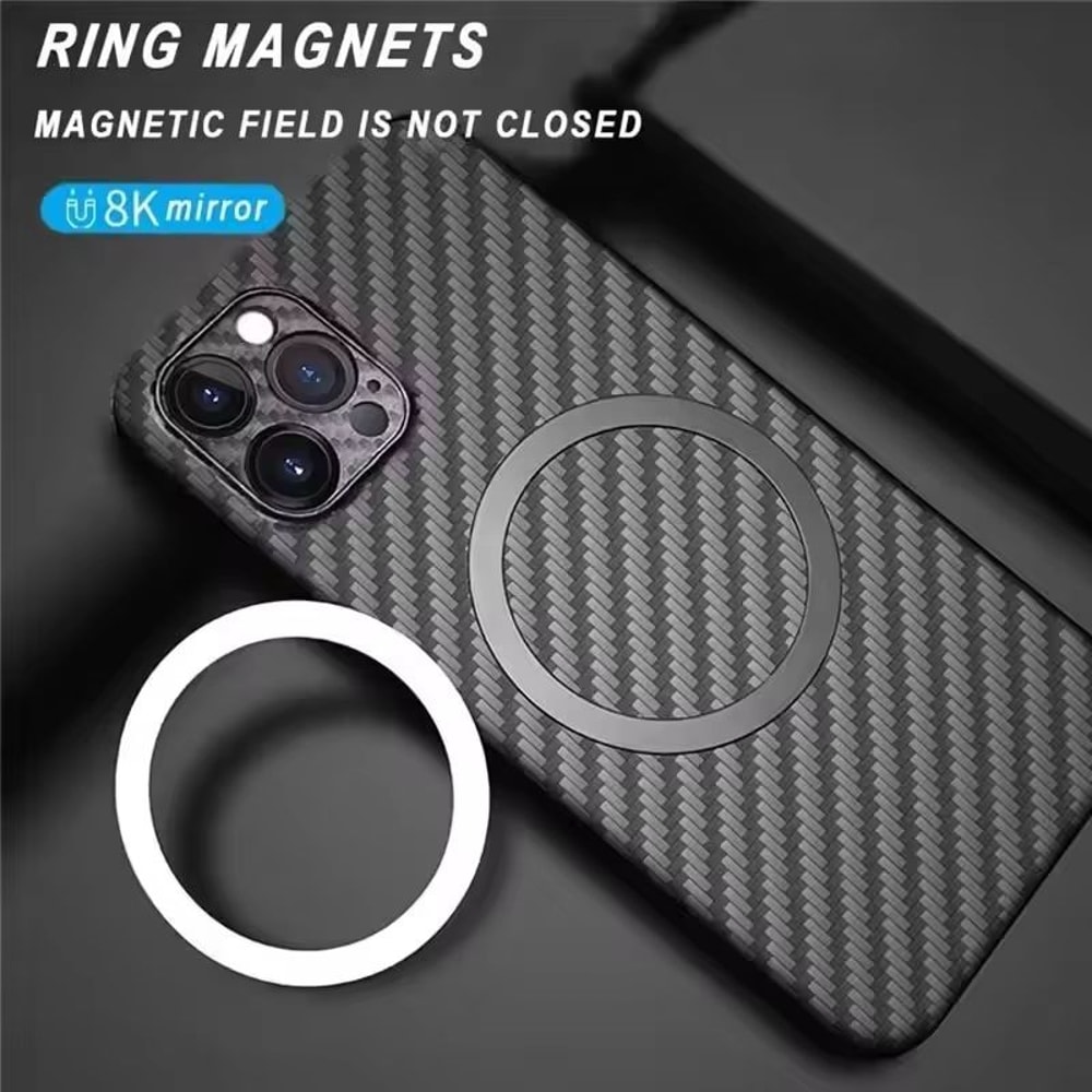 Universal Magnetic Metal Plate Ring 10Pack For MagSafe Wireless Charger And Car Holder 2