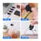 Reusable Nylon Cable Organizer Ties 20105 PCS Multipurpose Cable Management Straps 5
