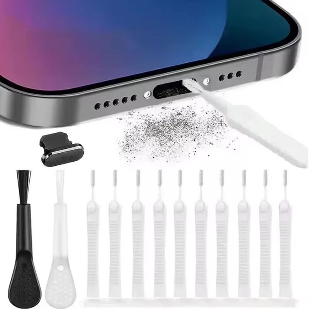Mobile Phone Charging Port Cleaner Kit For IPhone And Android Devices 0