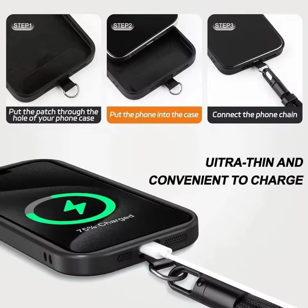 Universal Adjustable Phone Lanyard Crossbody Strap For All Phones 4