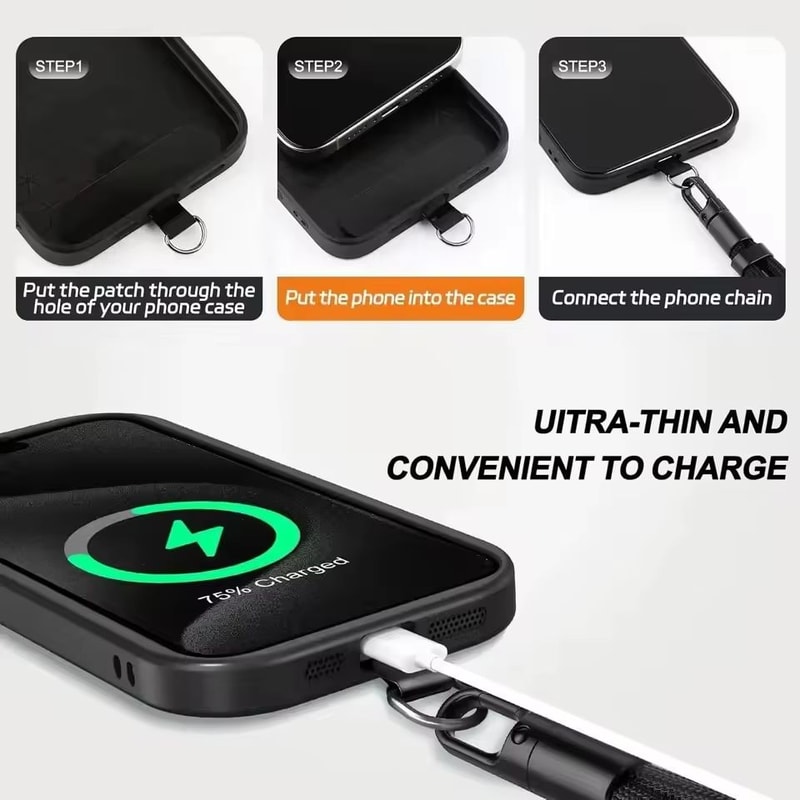 Universal Adjustable Phone Lanyard Crossbody Strap For All Phones 4