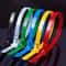 Reusable 36x150mm Nylon Cable Ties 100PCS Mixed Colors 3