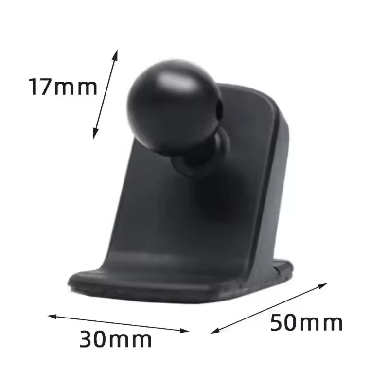 Car Phone Holder With 17mm Ball Head Base And Suction Cup Mount 5