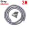 2m Spiral Cable Organizer Tube 1610mm For Cord Protection And Management 12