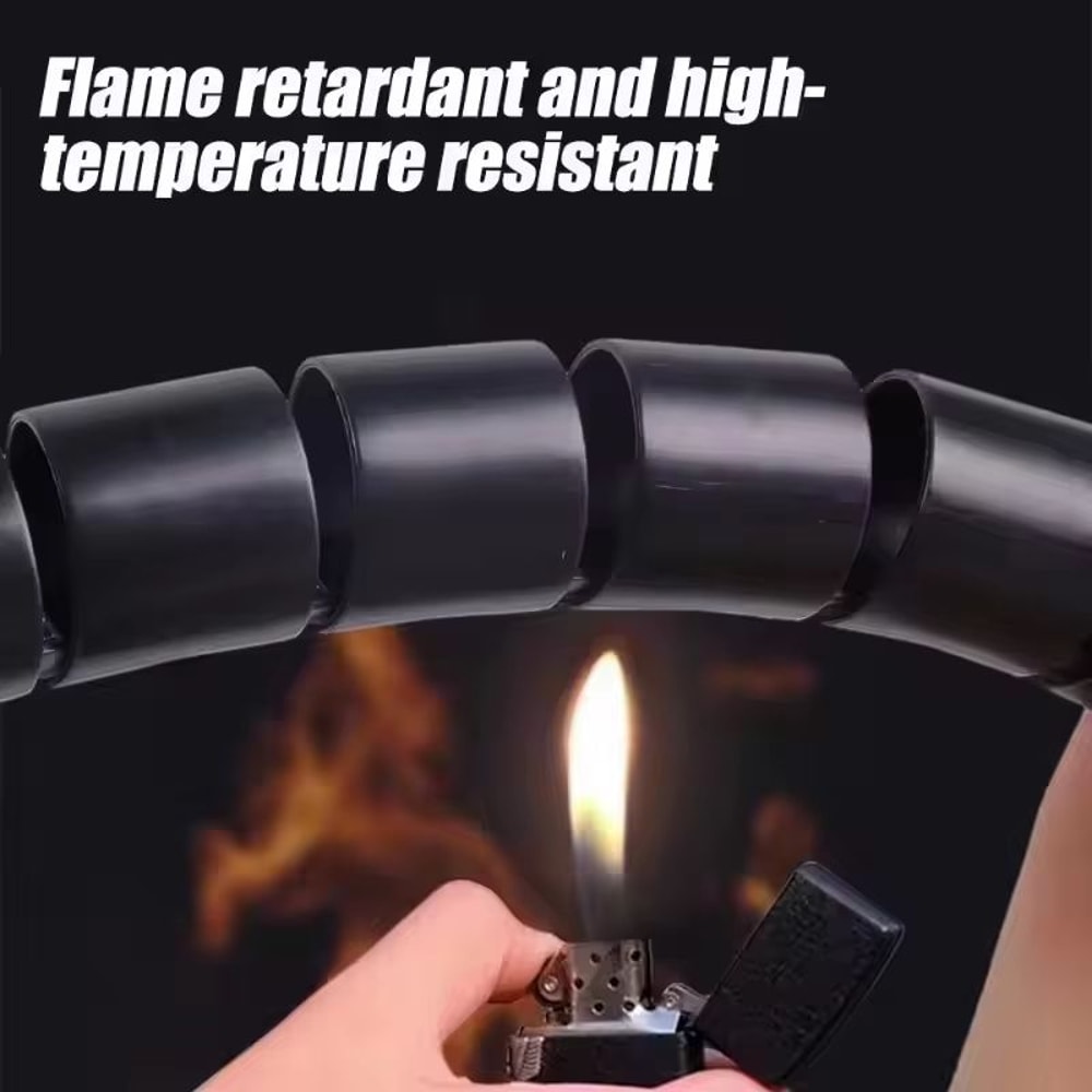 2m Spiral Cable Organizer Tube 1610mm For Cord Protection And Management 5