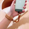 Cute Braided Phone Lanyard Wrist Strap In Candy Colors 2