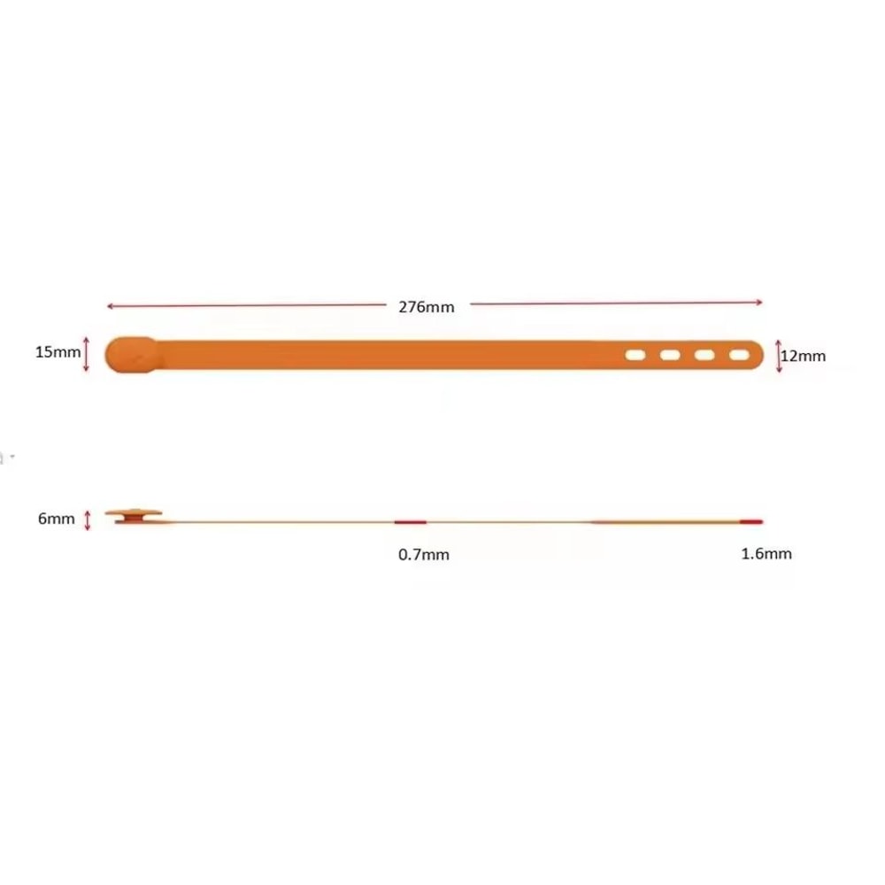 Adjustable Silicone Phone Wrist Strap AntiLoss Hand Band 5