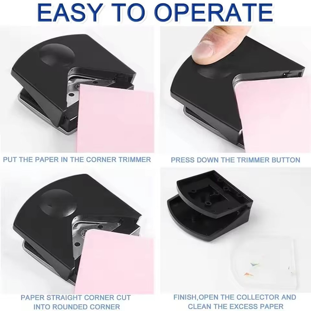 Portable Corner Rounder Punch Cutter For Card And Photo Edges 2
