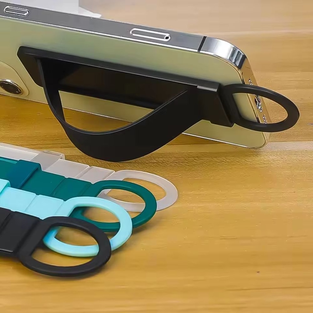 Universal Telescopic Wristband Finger Grip Phone Stand With Invisible Buckle 1