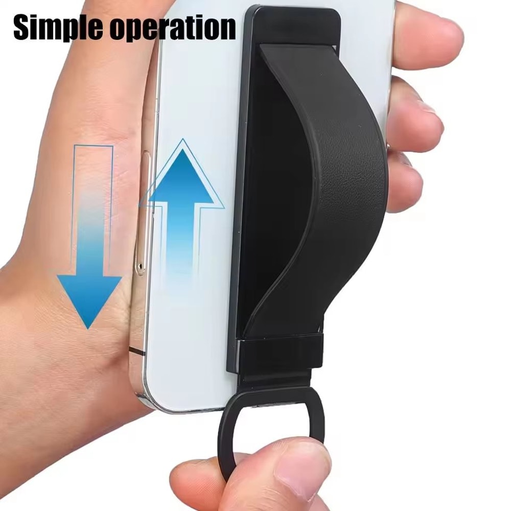 Universal Telescopic Wristband Finger Grip Phone Stand With Invisible Buckle 5