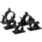10PCS Adjustable SelfAdhesive Cable Organizer Clips And Wire Tie Mounts 0