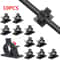 10PCS Adjustable SelfAdhesive Cable Organizer Clips And Wire Tie Mounts 1
