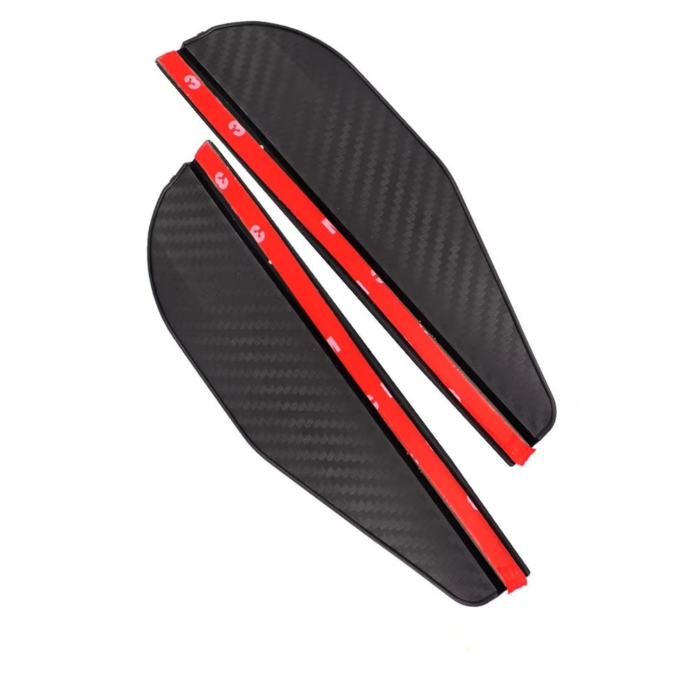 2PCS Car Rearview Mirror Rain Eyebrow Sun Visor Rain Guard Covers 6