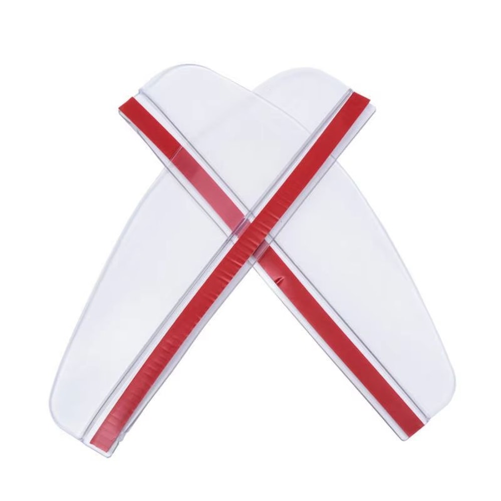 2PCS Car Rearview Mirror Rain Eyebrow Sun Visor Rain Guard Covers 7