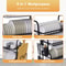 2 Tier Dish Drying Rack With Drainboard Compact Kitchen Counter Dish Rack With Utensil Holder 5