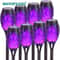 12 LED Solar Flame Torch Light Waterproof Outdoor Solar Torch Lights For Garden Yard And Pathway De 9