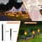 12 LED Solar Flame Torch Light Waterproof Outdoor Solar Torch Lights For Garden Yard And Pathway De 3