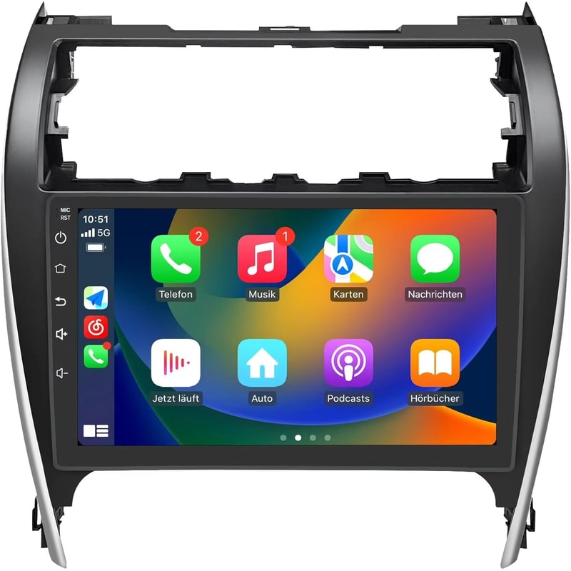 101 Inch Android 13 Car Radio With Wireless CarPlay For Toyota Camry 20122014 GPS Navigation And Ba 0