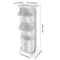 3 Tier Rolling Laundry Hamper Cart With 3 Removable Baskets Portable Laundry Sorter For Bathroom An 3