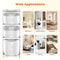 3 Tier Rolling Laundry Hamper Cart With 3 Removable Baskets Portable Laundry Sorter For Bathroom An 5