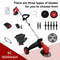 21V Cordless Weed Trimmer And Electric Lawn Edger With 1 Or 2 Batteries Handheld Garden Grass Trimm 0