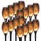 Solar Flame Torch Lights 4 To 12 Pack Waterproof Flickering Torch Stakes For Garden Path Yard And P 9