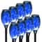 Solar Flame Torch Lights 4 To 12 Pack Waterproof Flickering Torch Stakes For Garden Path Yard And P 11