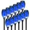 Solar Flame Torch Lights 4 To 12 Pack Waterproof Flickering Torch Stakes For Garden Path Yard And P 12