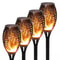 Solar Flame Torch Lights 4 To 12 Pack Waterproof Flickering Torch Stakes For Garden Path Yard And P 6