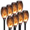 Solar Flame Torch Lights 4 To 12 Pack Waterproof Flickering Torch Stakes For Garden Path Yard And P 8