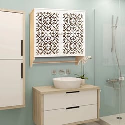 bathroom wall cabinet with towel bar over toilet space saver wall mounted storage cabinet with shelves