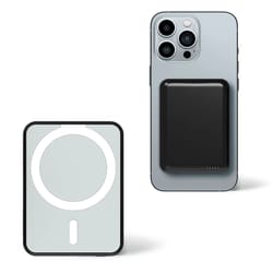 5000mah magnetic power bank 20w fast charging portable wireless charger with usb c cable for iphone 12-16