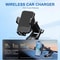 15W Wireless Car Charger Phone Holder Auto Clamping Fast Charge Car Mount For IPhone And Samsung 1