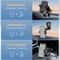 15W Wireless Car Charger Phone Holder Auto Clamping Fast Charge Car Mount For IPhone And Samsung 3