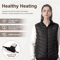 Womens Heated Vest With 5in1 Smart Controller LightsOut Design Battery Not Included 4