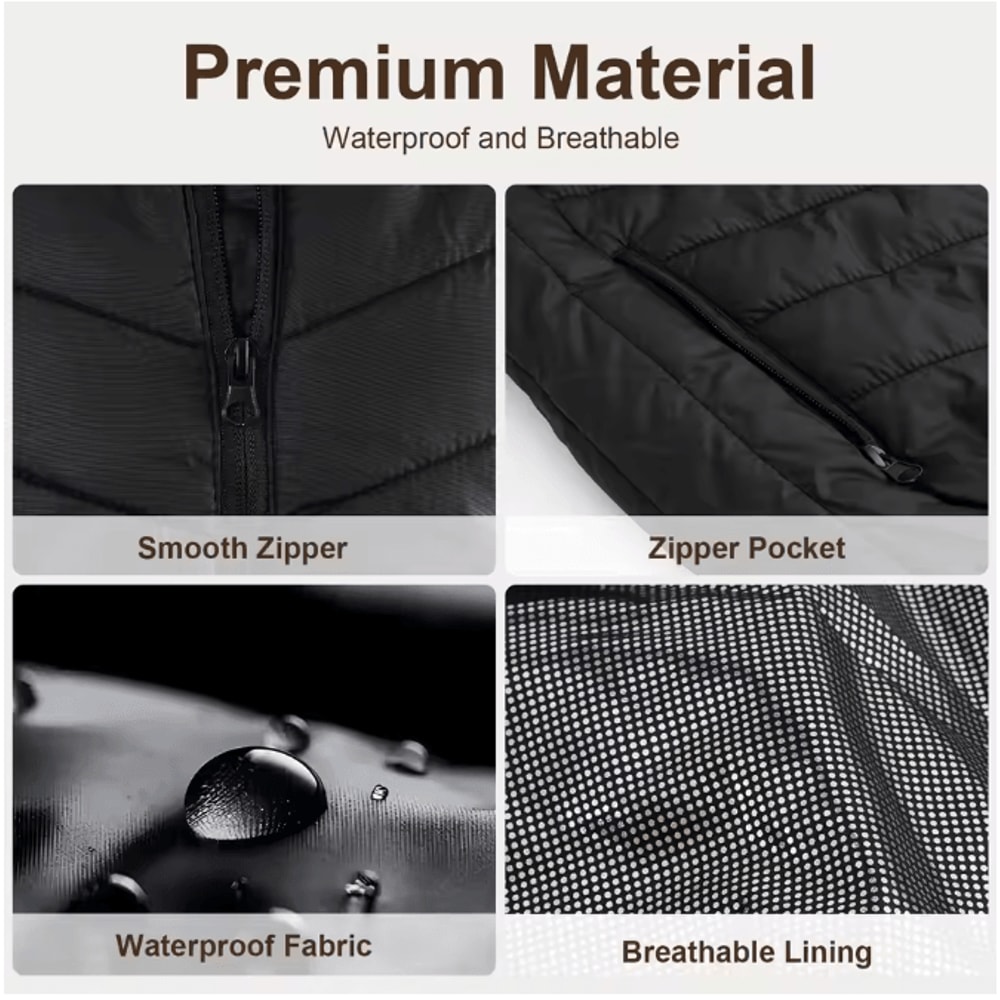 Womens Heated Vest With 5in1 Smart Controller LightsOut Design Battery Not Included 5