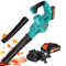 Cordless Leaf Blower 20V 160 MPH Lightweight Handheld 2Speed Yard And Patio Cleaner With 20Ah Batte 0