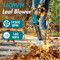 Cordless Leaf Blower 20V 160 MPH Lightweight Handheld 2Speed Yard And Patio Cleaner With 20Ah Batte 4