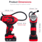 20V Portable Air Compressor Digital Tire Inflator With 12V Car Adapter For Car Motorcycle Bicycle A 4