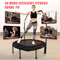 48Inch Foldable Fitness Trampoline Rebounder With Adjustable Handrail For Indoor And Outdoor Workou 3