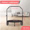 48Inch Foldable Fitness Trampoline Rebounder With Adjustable Handrail For Indoor And Outdoor Workou 4