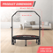 48Inch Foldable Fitness Trampoline Rebounder With Adjustable Handrail For Indoor And Outdoor Workou 4