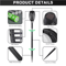 Solar Flickering Flame Outdoor Garden Light Landscape Stake Waterproof Solar Yard Decor 4