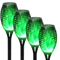 Solar Flickering Flame Outdoor Garden Light Landscape Stake Waterproof Solar Yard Decor 7