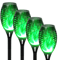 Solar Flickering Flame Outdoor Garden Light Landscape Stake Waterproof Solar Yard Decor 7