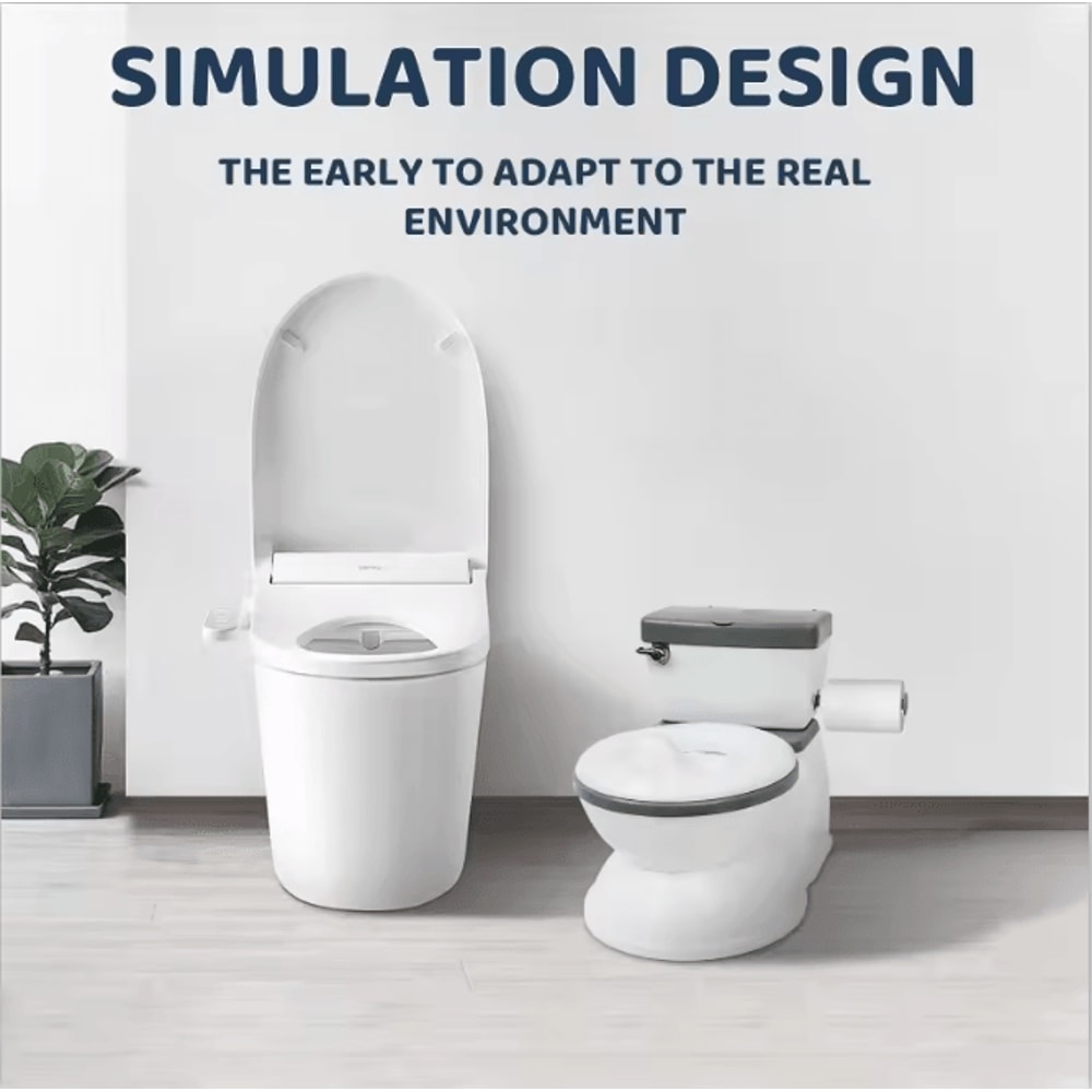 Portable Toddler Potty Training Toilet Seat With Removable Bowl Easy To Clean 0