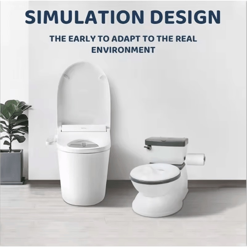 Portable Toddler Potty Training Toilet Seat With Removable Bowl Easy To Clean 3